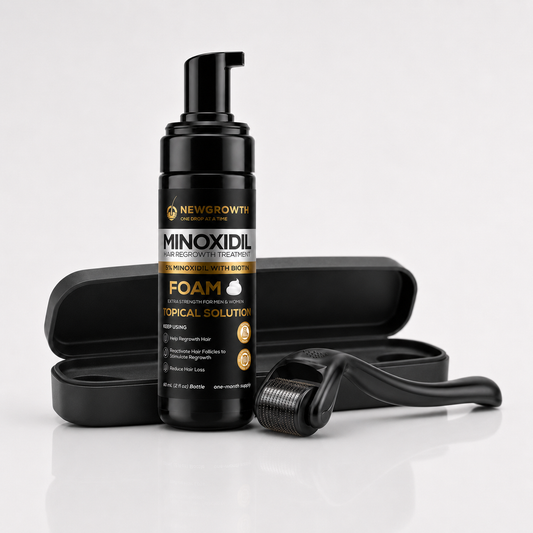 NewGrowth Stack Repousse — Sérum Mousse + Dermaroller